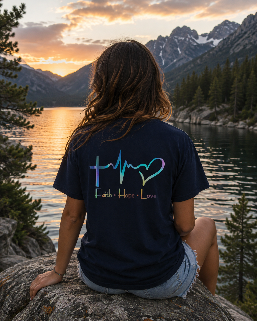 Faith Hope love tee