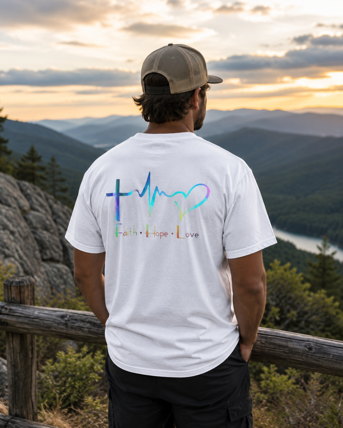 Faith Hope love tee