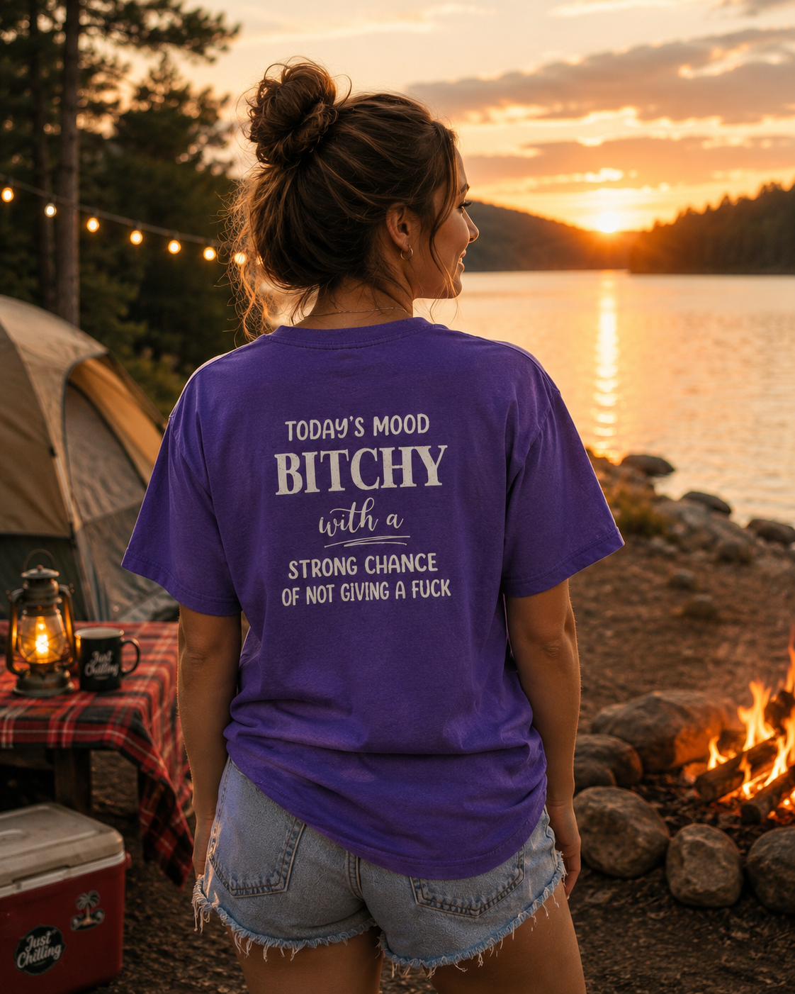 Women's Cotton T-Shirt - Heavy Cotton Tee With Classic Fit & Premium Printing