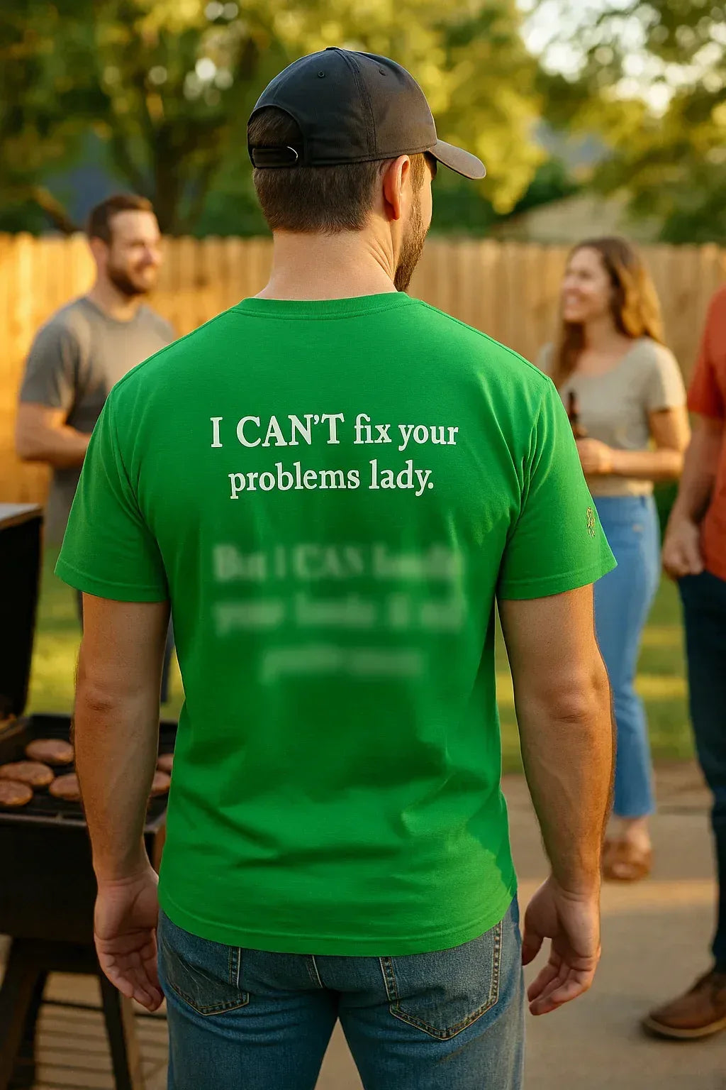 Problem T-Shirt – Unisex Heavy Cotton Tee | Classic Fit, Soft Breathable Fabric - Just Chilling Inc.