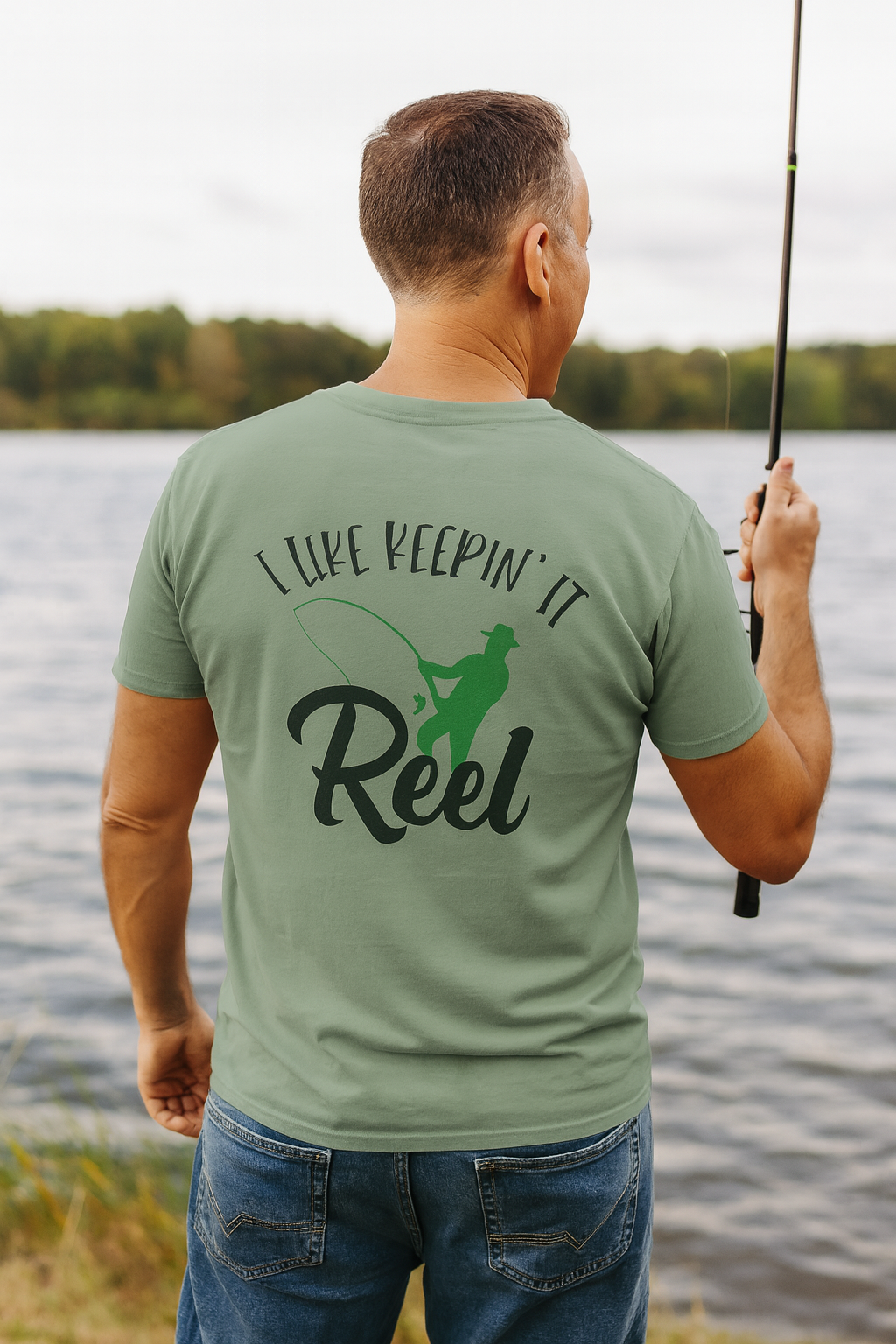 I Like Keepin’ It Reel – Fishing T-Shirt