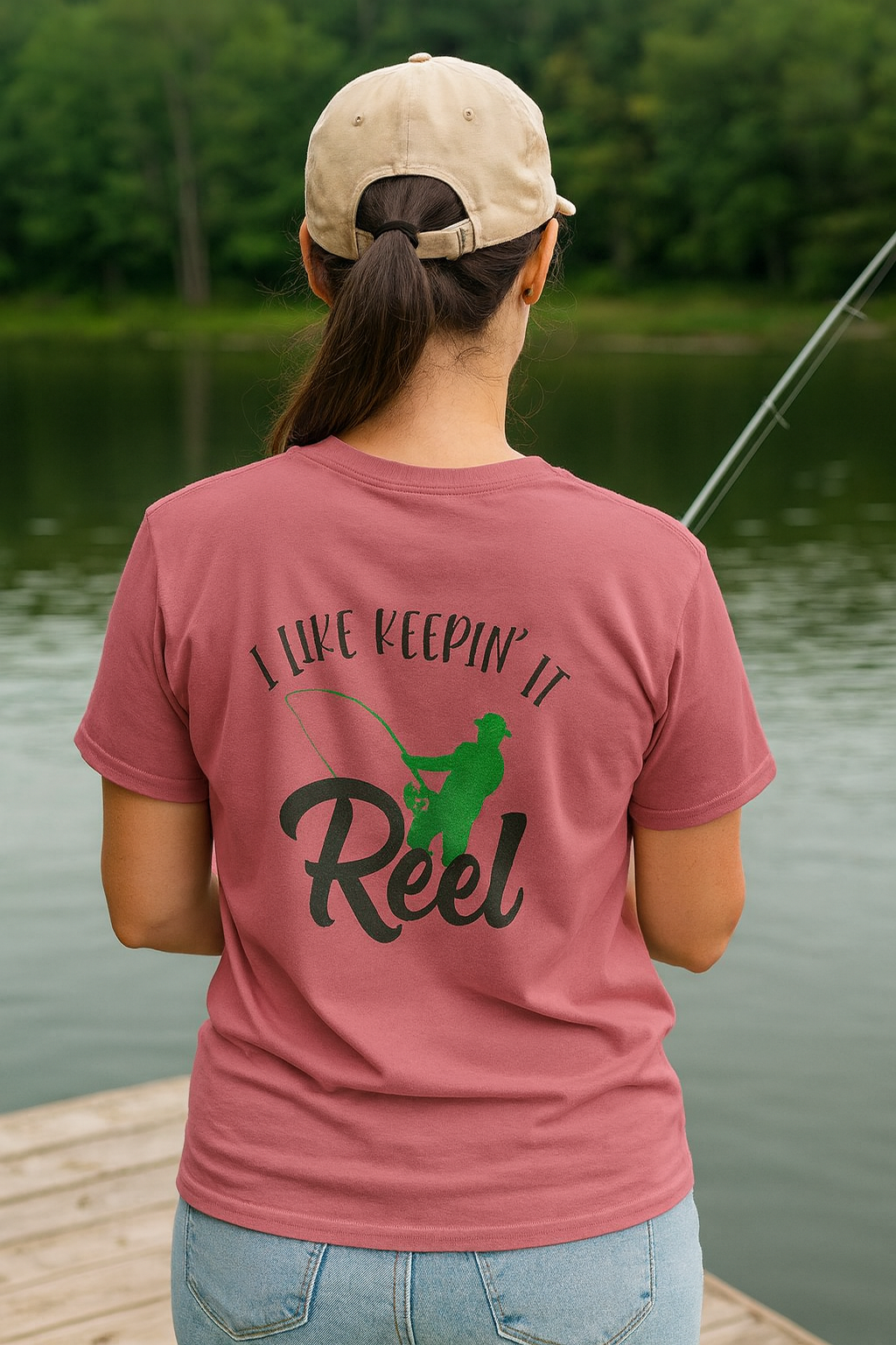 I Like Keepin’ It Reel – Fishing T-Shirt