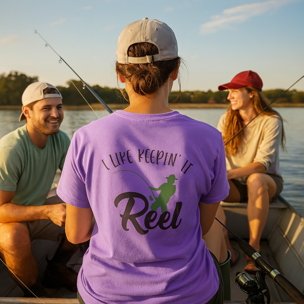 I Like Keepin’ It Reel – Fishing T-Shirt