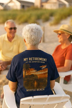 Retirement Celebration T-Shirt – Relaxed Fit Casual Summer Tee, Southern Vibes - Just Chilling Inc.