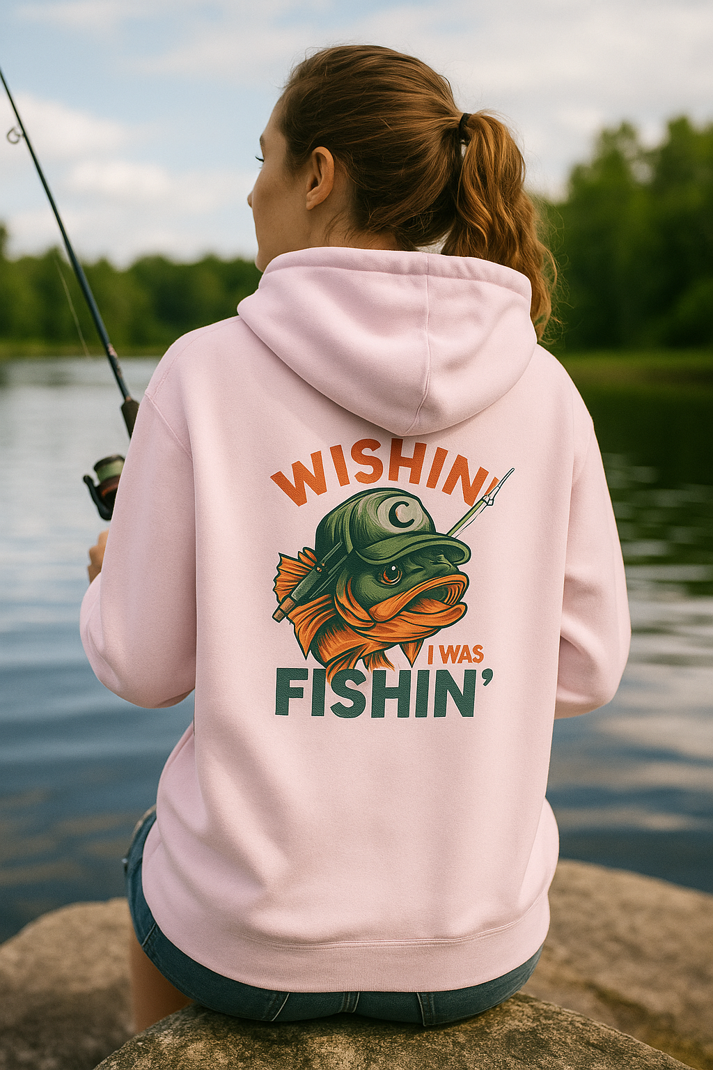 Fishing Hoodie - Cozy Unisex Hooded Sweatshirt With Kangaroo Pocket & Soft Fleece
