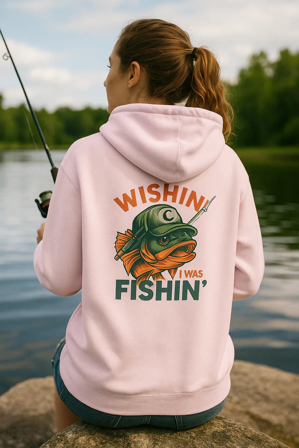 Fishing Hoodie - Cozy Unisex Hooded Sweatshirt With Kangaroo Pocket & Soft Fleece - Just Chilling Inc.