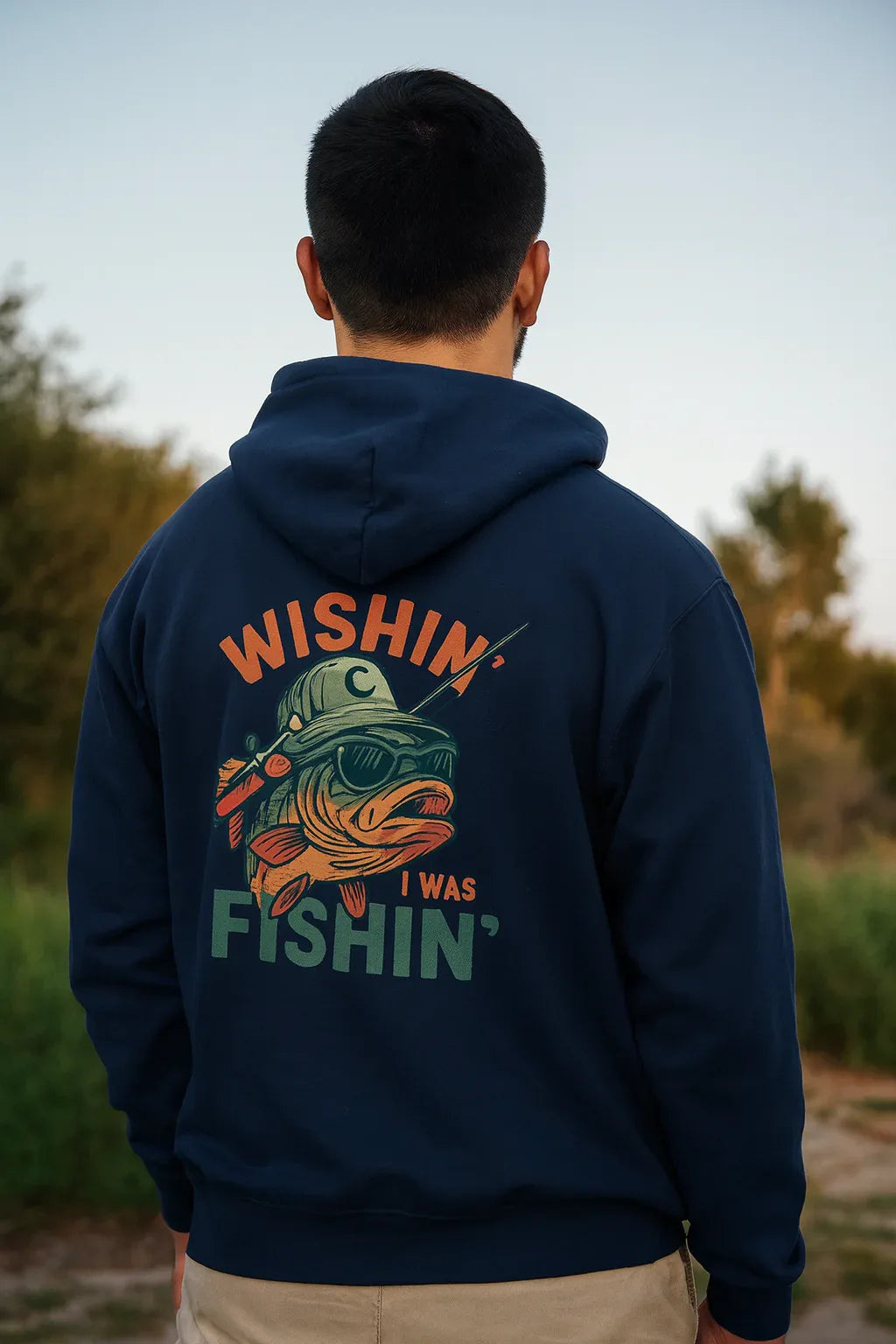 Fishing Hoodie - Cozy Unisex Hooded Sweatshirt With Kangaroo Pocket & Soft Fleece - Just Chilling Inc.