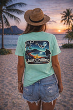 Unisex Cotton Tee – Heavy Cotton Shirt | Relaxed Fit T-Shirt for Beach Vibes