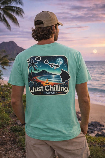 Unisex Cotton Tee – Heavy Cotton Shirt | Relaxed Fit T-Shirt for Beach Vibes