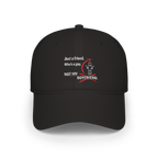 Baseball Cap - 'Just a Friend, Who's a Guy' Funny Graphic Low Profile Hat
