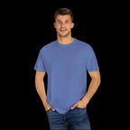Garment Dyed T-Shirt - Unisex Cotton Tee With Unique Color Texture & Relaxed Fit - Just Chilling Inc.