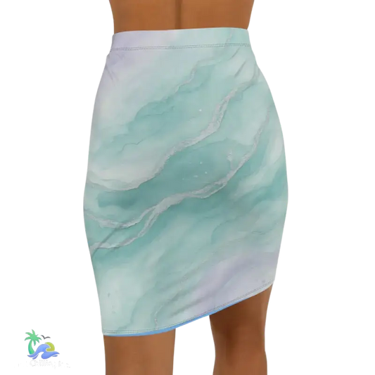 Abstract Art Women’s Pencil Skirt - All Over Prints