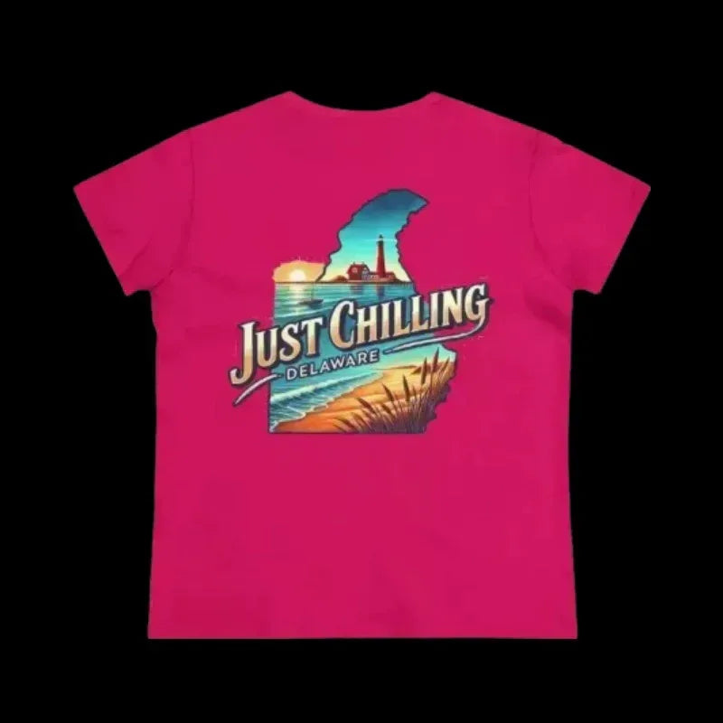 Summer Vibes Shirt – Casual Cotton Tee | Breathable Midweight Cotton Top - Just Chilling Inc.