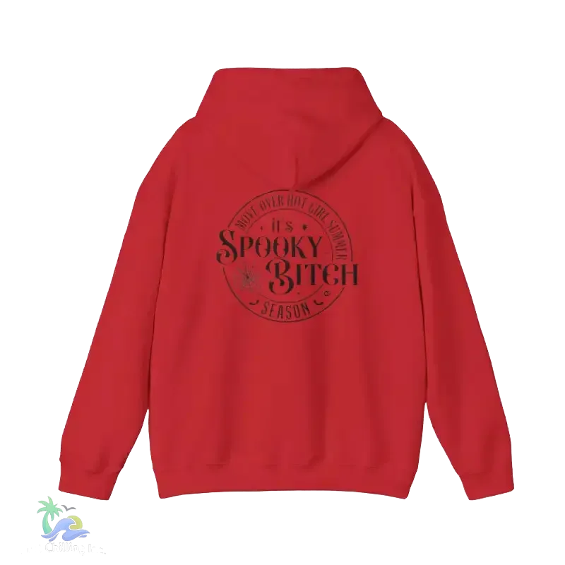Spooky Witch Hoodie - Unisex Athletic Hoodie With Black Drawstring & Eco Fabric - Just Chilling Inc.