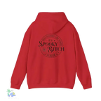Spooky Witch Hoodie - Unisex Athletic Hoodie With Black Drawstring & Eco Fabric - Just Chilling Inc.