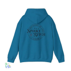 Spooky Witch Hoodie - Unisex Athletic Hoodie With Black Drawstring & Eco Fabric - Just Chilling Inc.