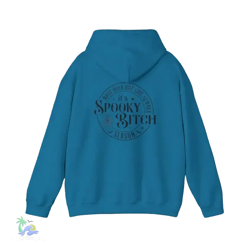 Spooky Witch Hoodie - Unisex Athletic Hoodie With Black Drawstring & Eco Fabric - Just Chilling Inc.