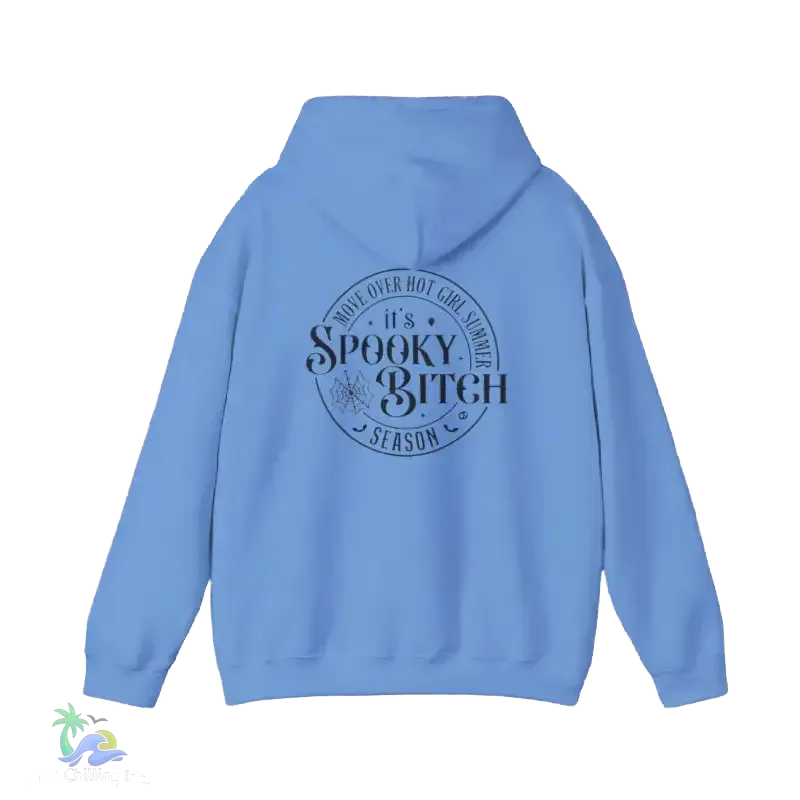 Spooky Witch Hoodie - Unisex Athletic Hoodie With Black Drawstring & Eco Fabric - Just Chilling Inc.
