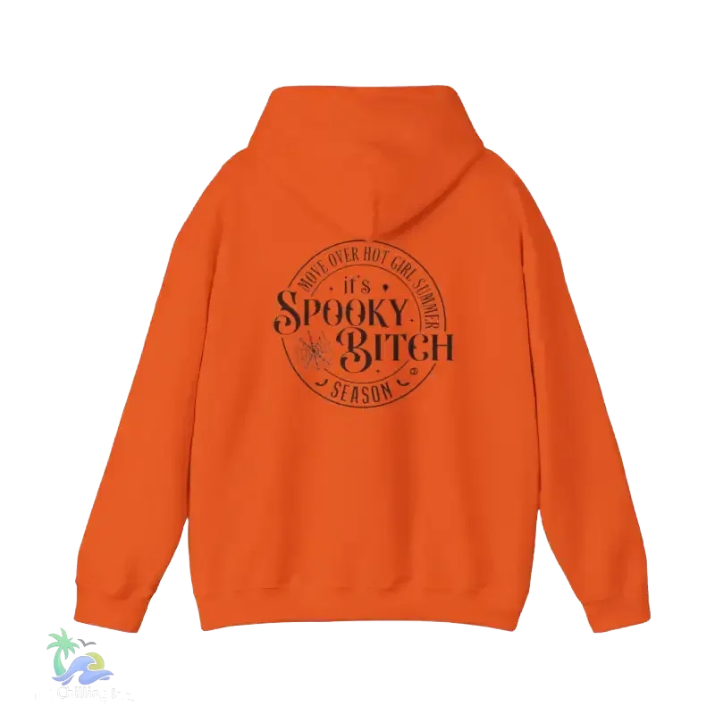 Spooky Witch Hoodie - Unisex Athletic Hoodie With Black Drawstring & Eco Fabric - Just Chilling Inc.