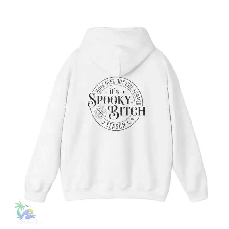 Spooky Witch Hoodie - Unisex Athletic Hoodie With Black Drawstring & Eco Fabric - Just Chilling Inc.