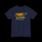 Just Chillin' Tennessee Unisex Cotton Tee – Nature Lover Gift - Just Chilling Inc.