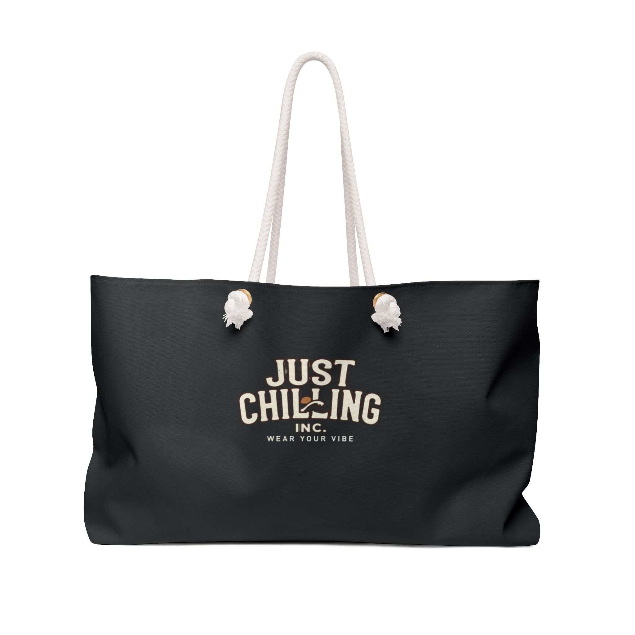 Just Chilling Oversized Weekender Tote – Large Beach & Travel Bag