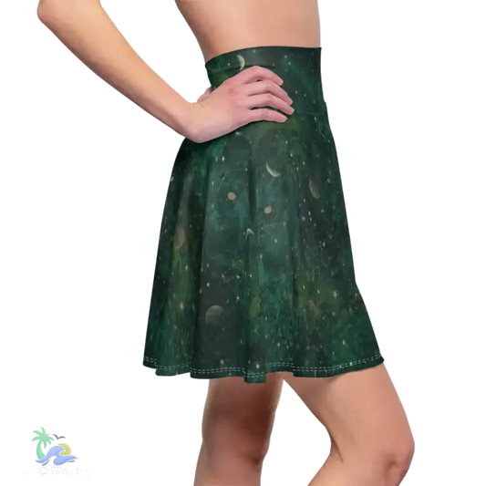 Boho Skater Skirt- Starry Skyes - All Over Prints