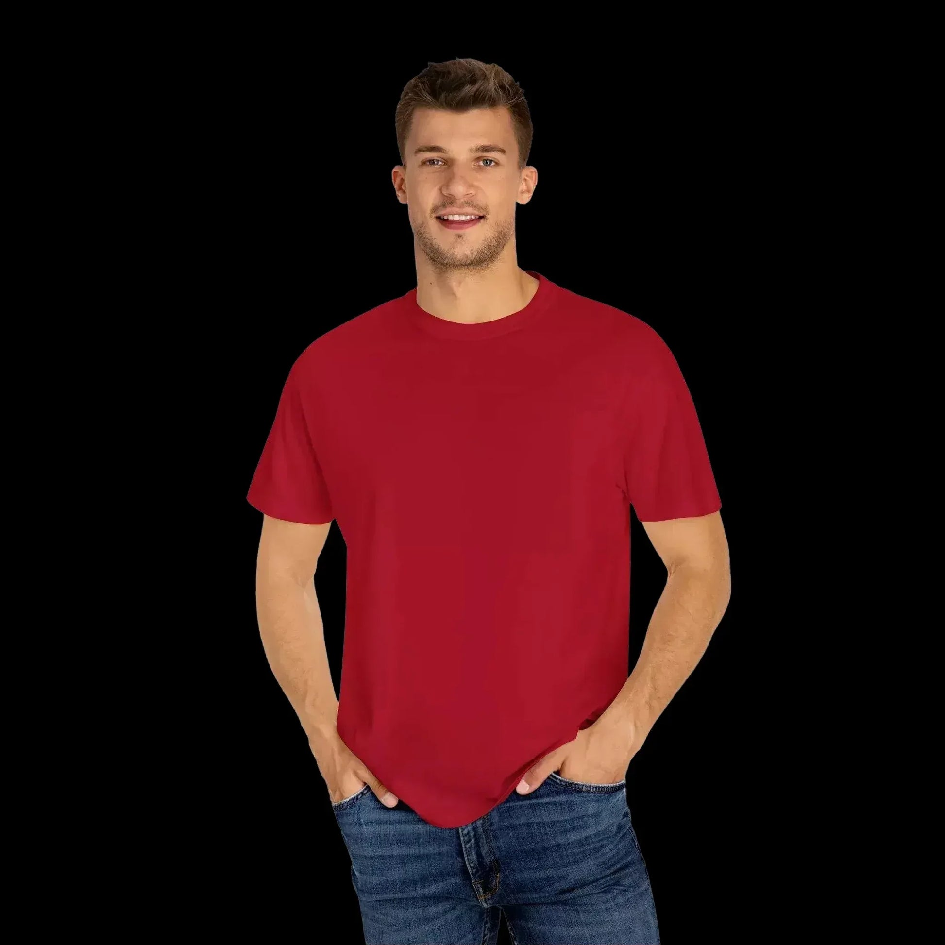 Garment Dyed T-Shirt - Unisex Cotton Tee With Unique Color Texture & Relaxed Fit - Just Chilling Inc.