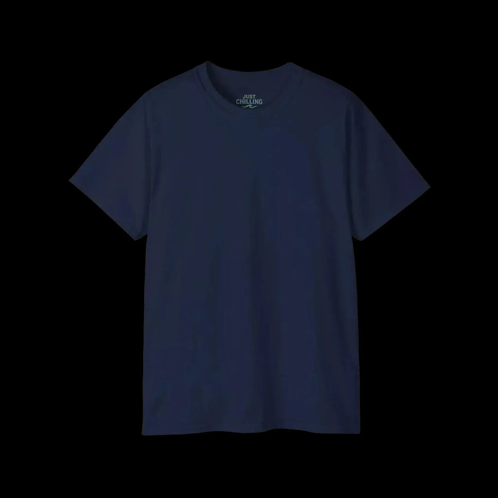Unisex Cotton Tee - Classic Crew Neck, Soft Breathable Fabric, Sustainable Shirt - Just Chilling Inc.