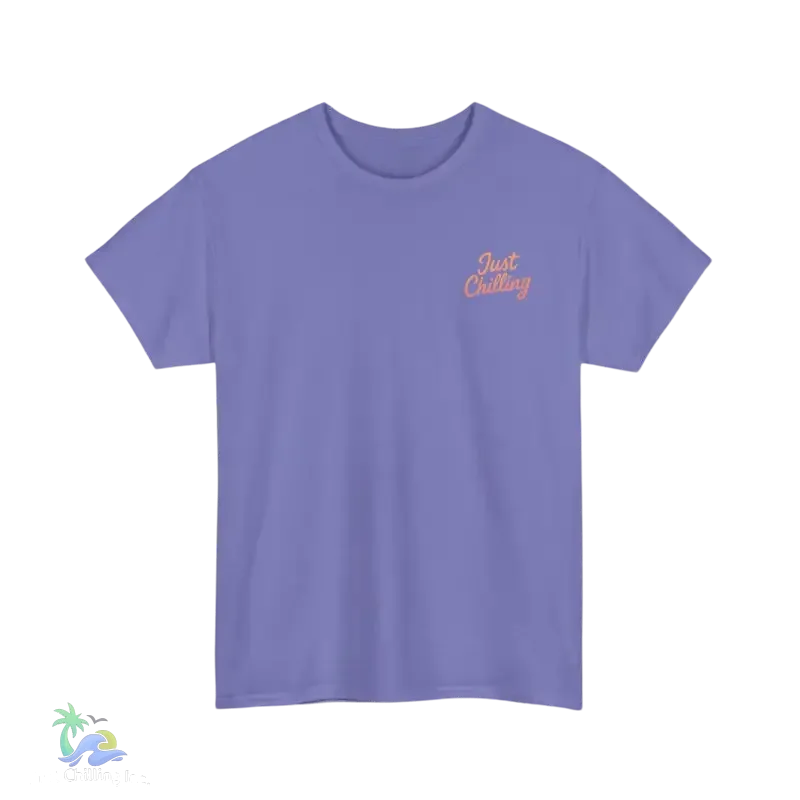 Campfire Gathering Tee - Cozy Outdoor Apparel | Breathable Cotton Shirt - Just Chilling Inc.