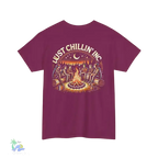 Campfire Gathering Tee - Cozy Outdoor Apparel | Breathable Cotton Shirt - Just Chilling Inc.