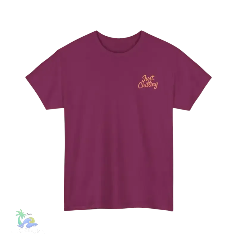 Campfire Gathering Tee - Cozy Outdoor Apparel | Breathable Cotton Shirt - Just Chilling Inc.