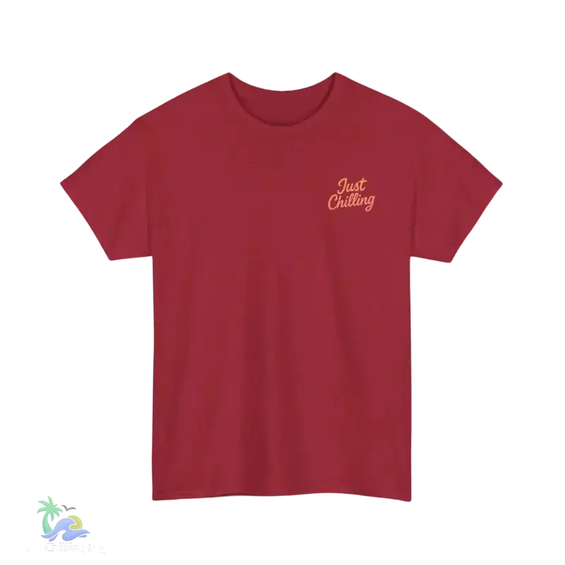 Campfire Gathering Tee - Cozy Outdoor Apparel | Breathable Cotton Shirt - Just Chilling Inc.