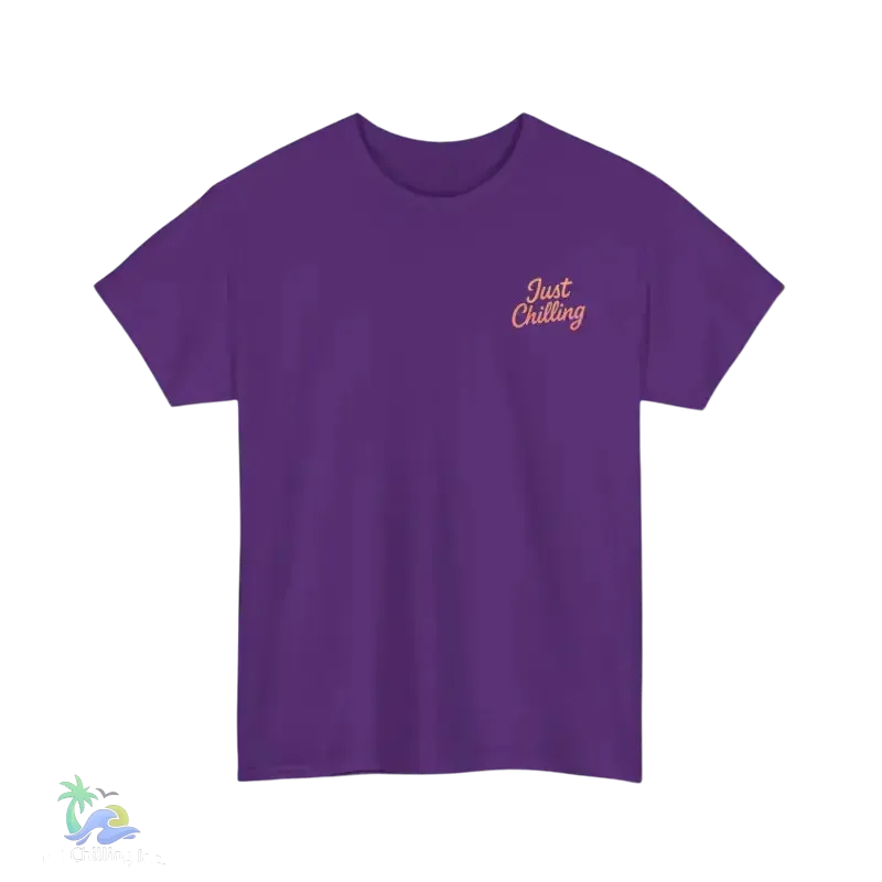 Campfire Gathering Tee - Cozy Outdoor Apparel | Breathable Cotton Shirt - Just Chilling Inc.