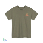 Campfire Gathering Tee - Cozy Outdoor Apparel | Breathable Cotton Shirt - Just Chilling Inc.