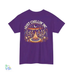 Campfire Gathering Tee - Cozy Outdoor Apparel | Breathable Cotton Shirt - Just Chilling Inc.