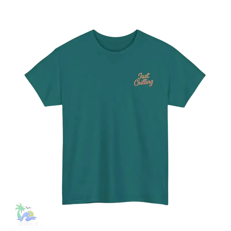 Campfire Gathering Tee - Cozy Outdoor Apparel | Breathable Cotton Shirt - Just Chilling Inc.