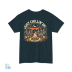Campfire Gathering Tee - Cozy Outdoor Apparel | Breathable Cotton Shirt - Just Chilling Inc.