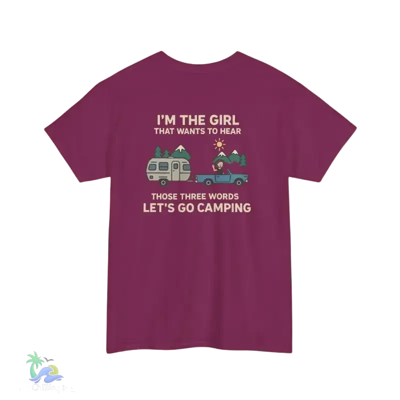Camping Vibes T-Shirt – Outdoor Adventure Tee | Comfortable Cotton Shirt - Just Chilling Inc.