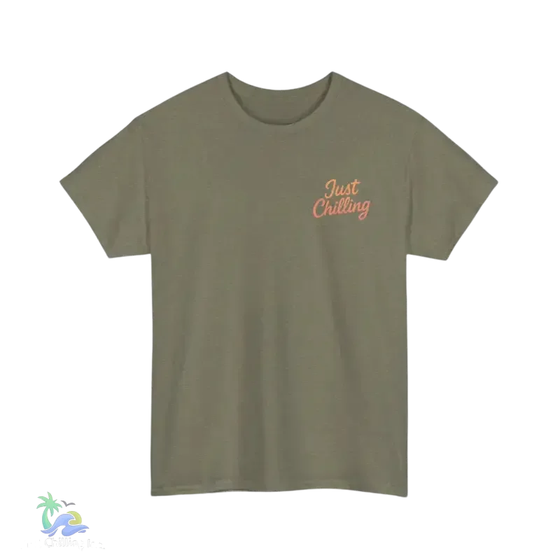 Camping Vibes T-Shirt – Outdoor Adventure Tee | Comfortable Cotton Shirt - Just Chilling Inc.
