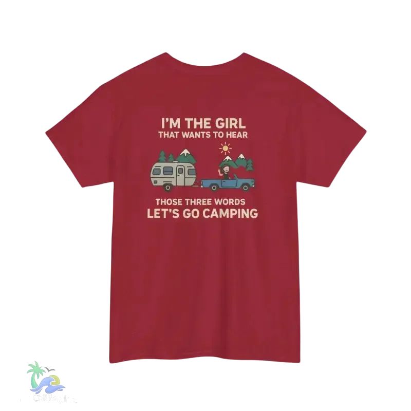 Camping Vibes T-Shirt – Outdoor Adventure Tee | Comfortable Cotton Shirt - Just Chilling Inc.