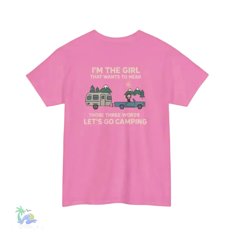 Camping Vibes T-Shirt – Outdoor Adventure Tee | Comfortable Cotton Shirt - Just Chilling Inc.