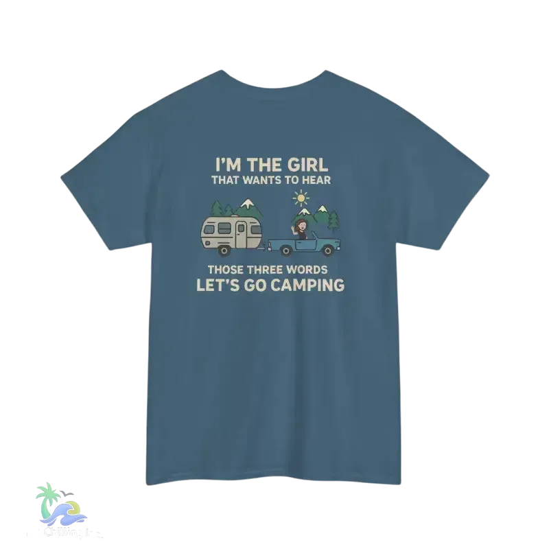 Camping Vibes T-Shirt – Outdoor Adventure Tee | Comfortable Cotton Shirt - Just Chilling Inc.