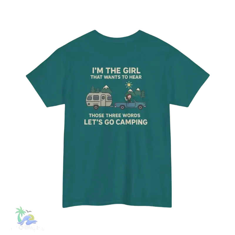 Camping Vibes T-Shirt – Outdoor Adventure Tee | Comfortable Cotton Shirt - Just Chilling Inc.