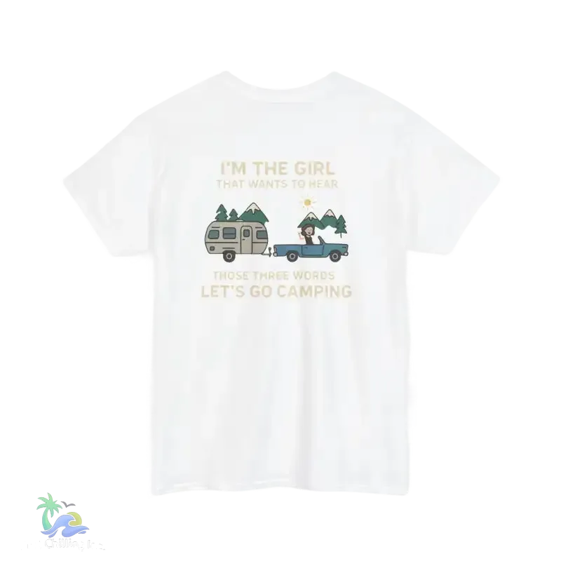 Camping Vibes T-Shirt – Outdoor Adventure Tee | Comfortable Cotton Shirt - Just Chilling Inc.