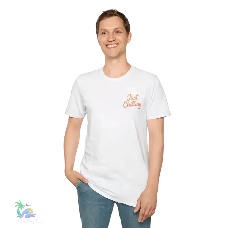 Chill Vibes T-Shirt - Relaxed Fit Tee | Soft Breathable Fabric, Casual Holiday Top - Just Chilling Inc.