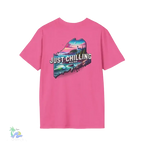 Chill Vibes T-Shirt - Relaxed Fit Tee | Soft Breathable Fabric, Casual Holiday Top - Just Chilling Inc.