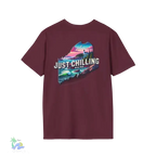 Chill Vibes T-Shirt - Relaxed Fit Tee | Soft Breathable Fabric, Casual Holiday Top - Just Chilling Inc.