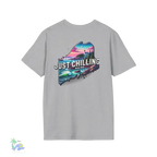 Chill Vibes T-Shirt - Relaxed Fit Tee | Soft Breathable Fabric, Casual Holiday Top - Just Chilling Inc.