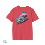 Chill Vibes T-Shirt - Relaxed Fit Tee | Soft Breathable Fabric, Casual Holiday Top - Just Chilling Inc.